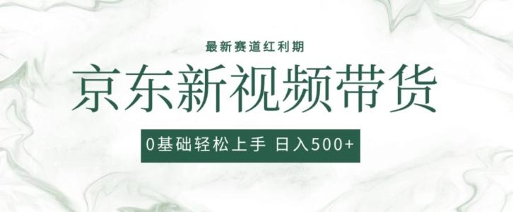 2024最新京东视频带货项目，最新0粉强开无脑搬运爆款玩法，小白轻松上手【揭秘】-蚂蚁汇资源分享项目网