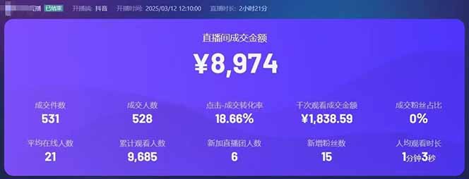 图片[2]-靠不露脸读稿子直播，日入5000+，普通人直播带货的新风口，抖音破价直…-蚂蚁汇资源分享项目网