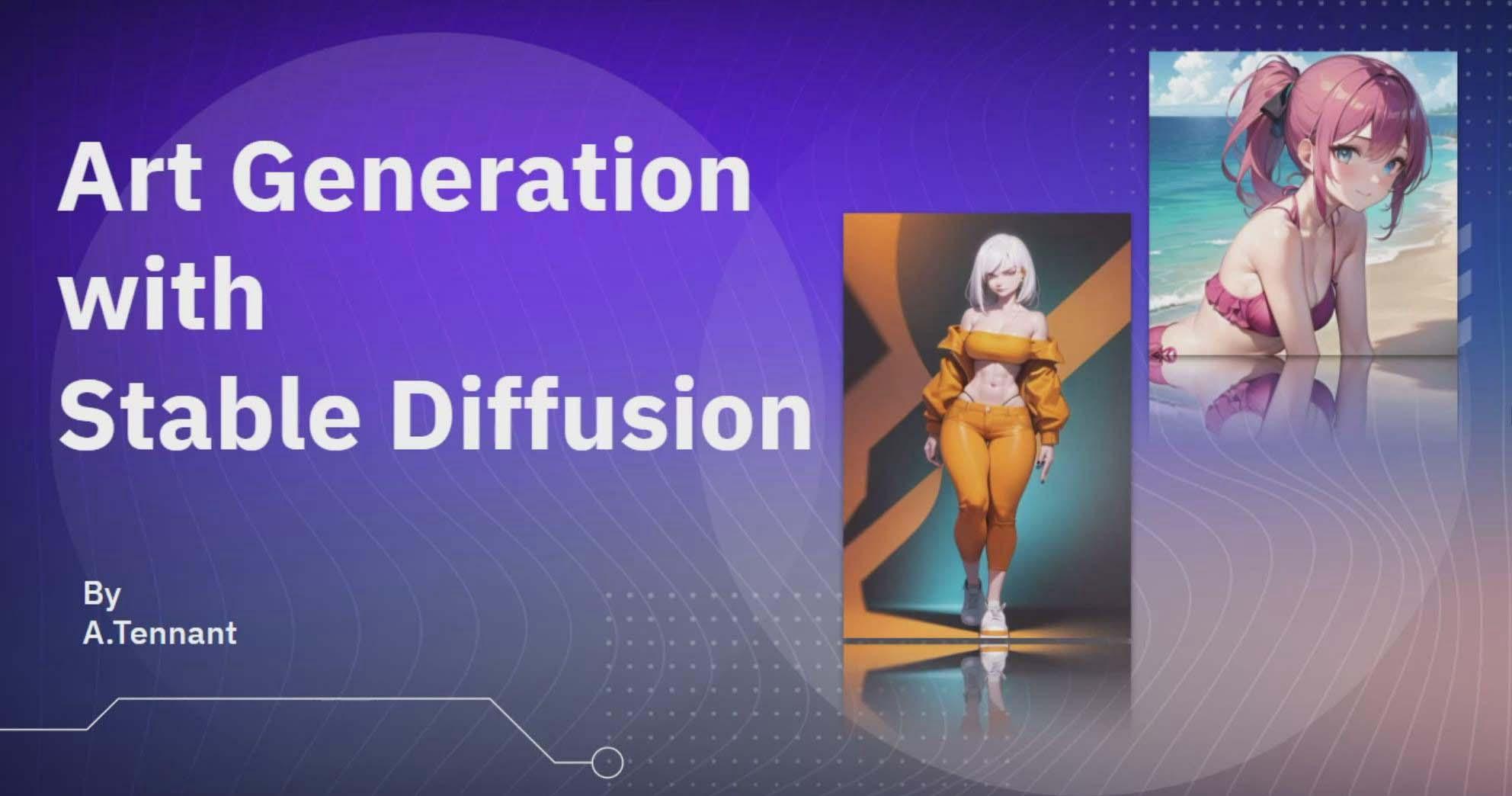 图片[1]-利用Stable Diffusion AI人工智能生成动漫艺术分步教程-14节课-中英字幕-蚂蚁汇资源分享项目网