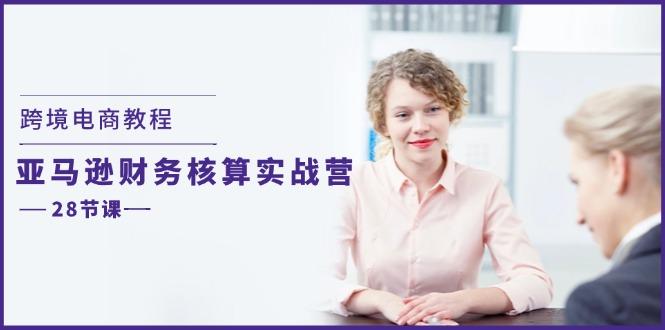 跨境电商教程：亚马逊-财务核算实战营(28节课-蚂蚁汇资源分享项目网