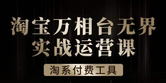 沧海·淘系万相台无界实战运营课，万相台无界实操全案例解析-蚂蚁汇资源分享项目网