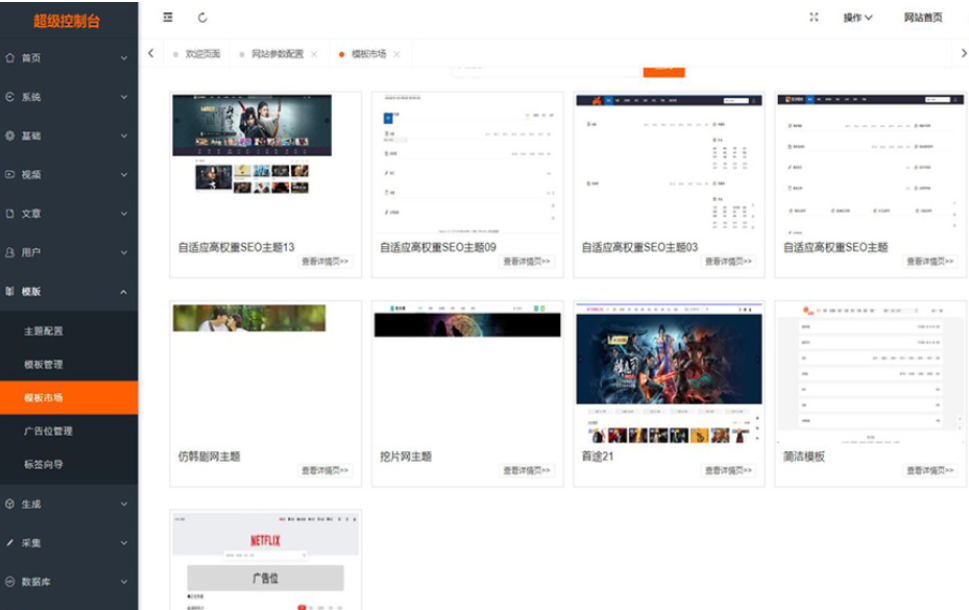 最新Pro版视频影视系统 电影管理系统源码 电影院播放系统含9套模板-蚂蚁汇资源分享项目网