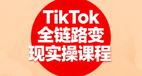 小杨老师·TikTok全链路变现实操课程-蚂蚁汇资源分享项目网
