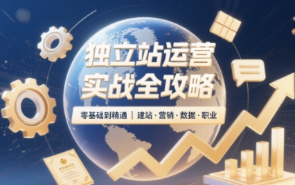 2025独立站运营实战全攻略-蚂蚁汇资源分享项目网
