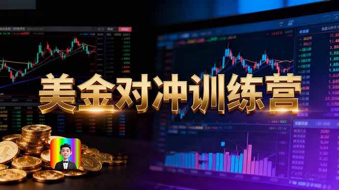 美金对冲日盈利100+美刀，长期稳定，小白也可以轻松上手-蚂蚁汇资源分享项目网