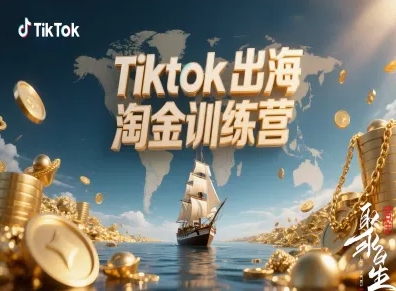 Tiktok出海淘金训练营，跨境电商TK实战变现-蚂蚁汇资源分享项目网