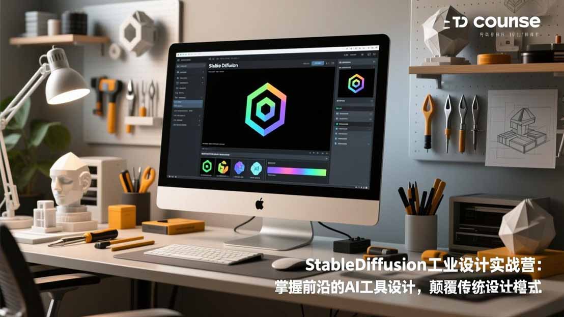 StableDiffusion工业设计实战营：掌握前沿的AI工具设计，颠覆传统设计模式-蚂蚁汇资源分享项目网