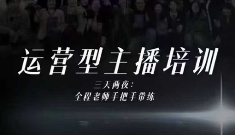 婉婉运营型主播培训线下课，主播四大能力，十小时线下录像+字幕，内容比线上课干-蚂蚁汇资源分享项目网