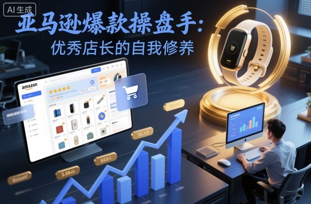 亚马逊爆款操盘手：优秀店长的自我修养-蚂蚁汇资源分享项目网