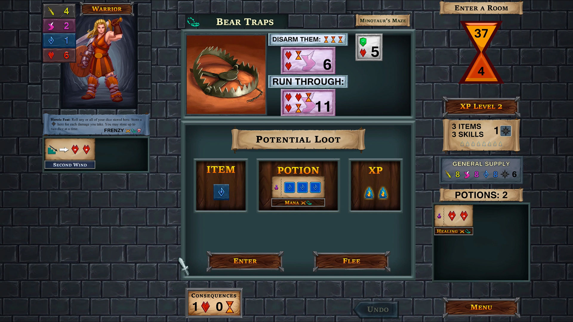 《单层地牢 One Deck Dungeon》Switch英文版NSP下载-蚂蚁汇资源分享项目网