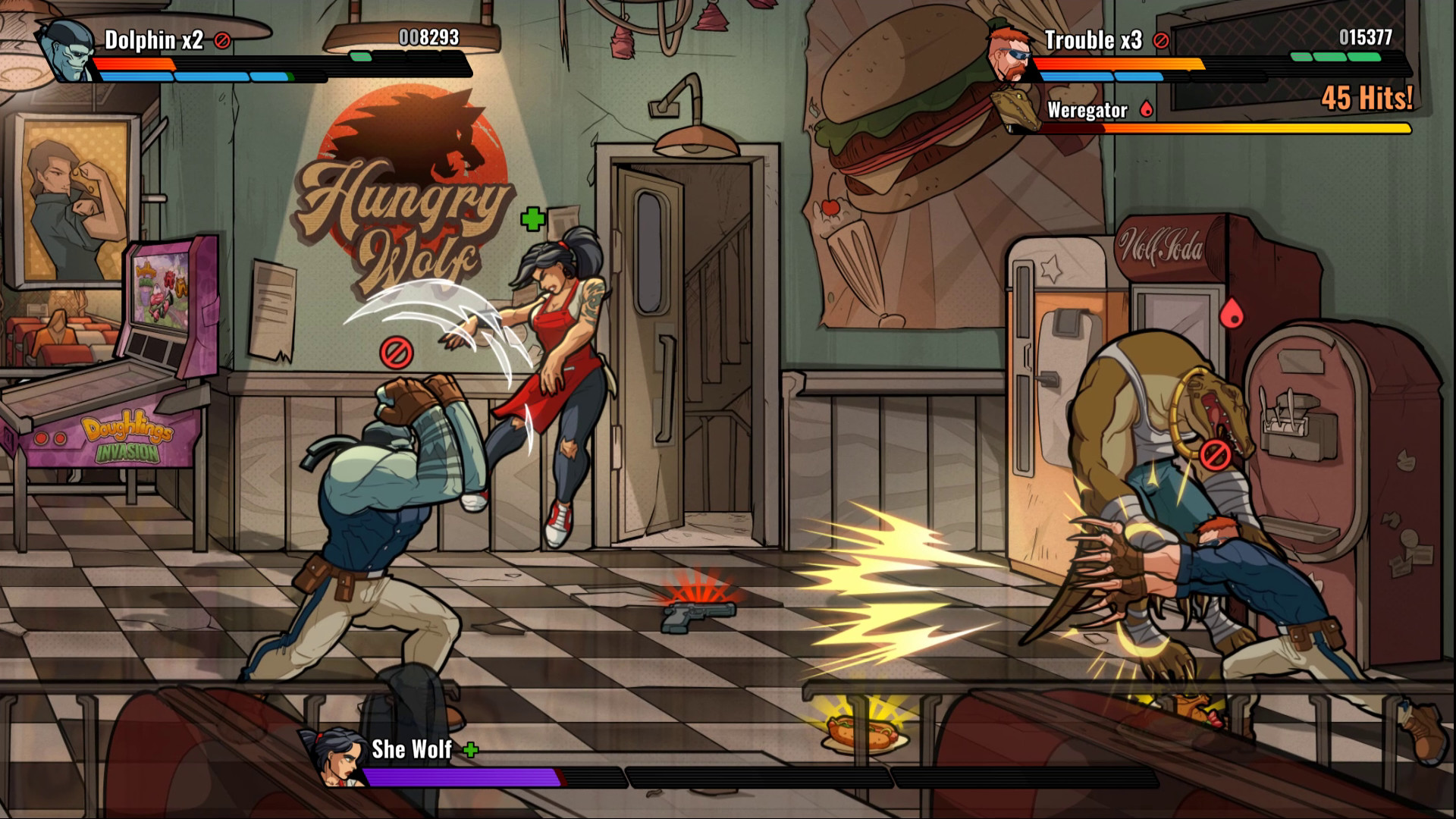 《混乱斗士 Mayhem Brawler》Switch中文版NSZ下载 – 含2.2.39补丁-蚂蚁汇资源分享项目网