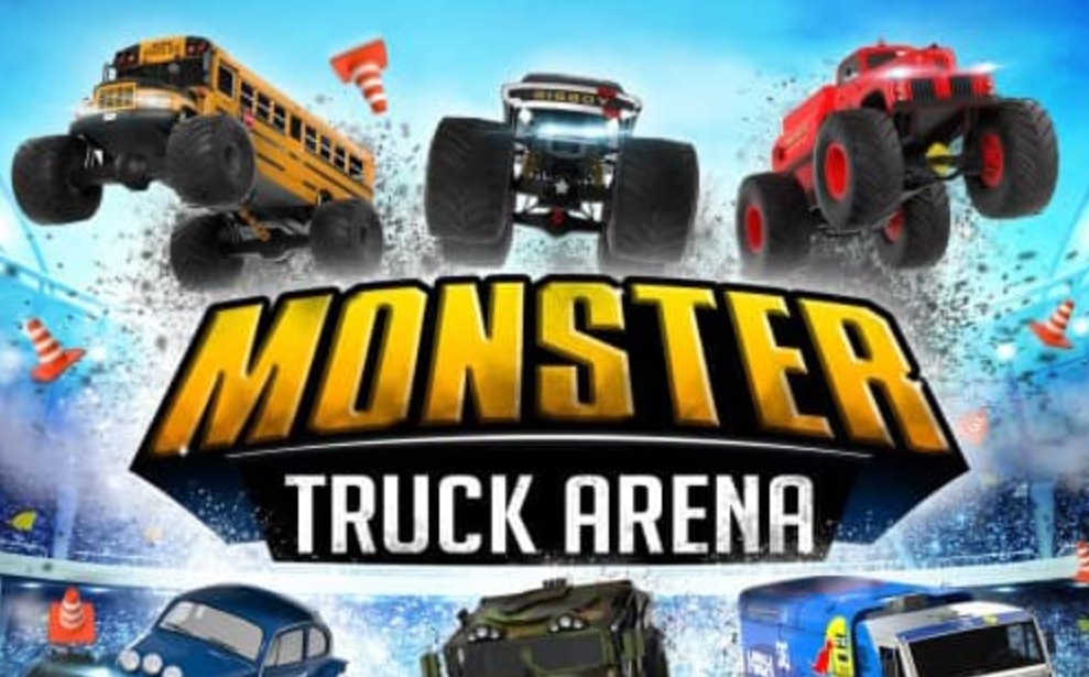 《怪物卡车竞技场 Monster Truck Arena》Switch英文版NSP下载-蚂蚁汇资源分享项目网