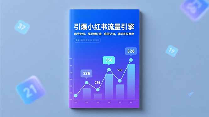 引爆小红书流量引擎，账号定位、视觉锤打造、底层认知，撬动首页推荐-蚂蚁汇资源分享项目网