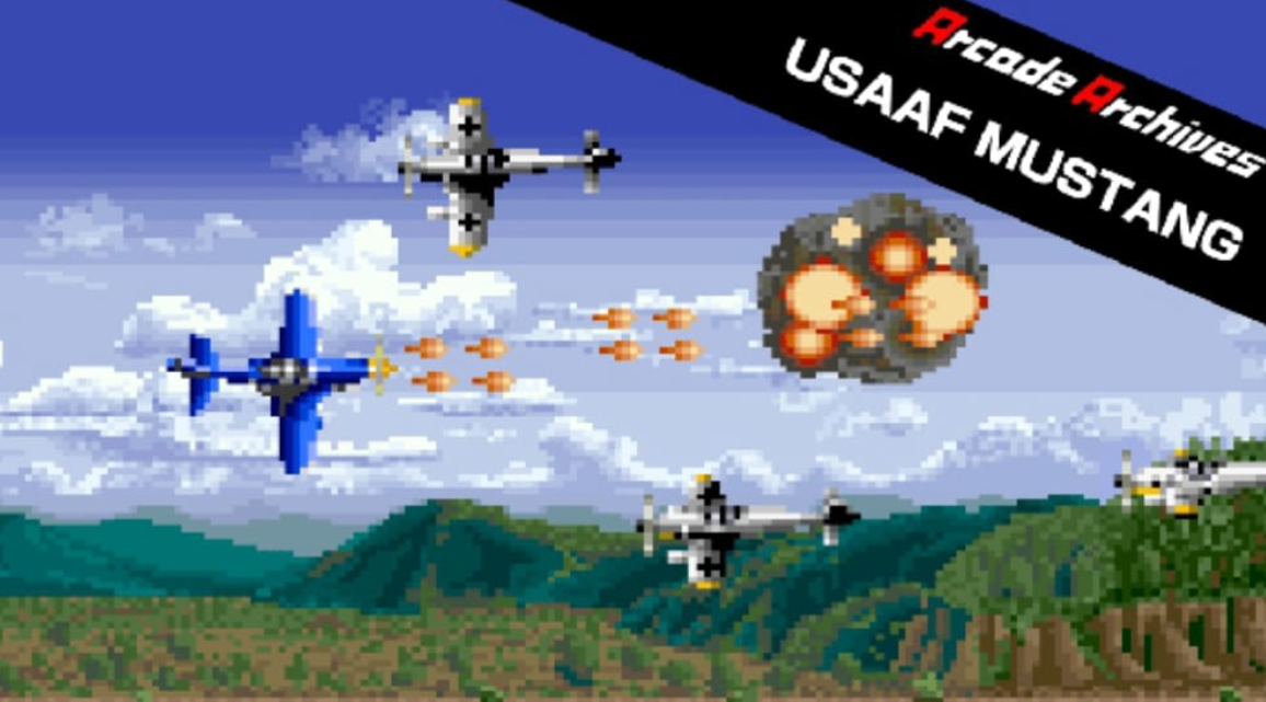 《街机：野马战机 Arcade Archives USAAF MUSTANG》Switch英文版NSP下载-蚂蚁汇资源分享项目网