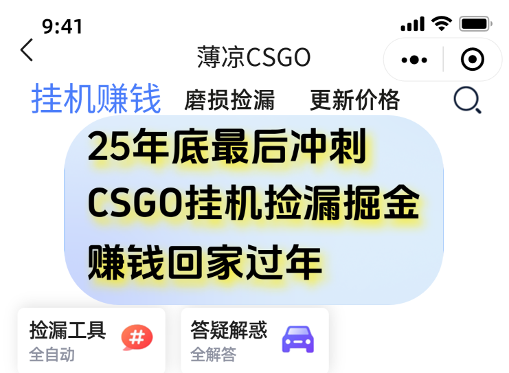 用CSGO游戏挂机捡漏掘金赚钱掘金，一部手机轻松日入500+-蚂蚁汇资源分享项目网