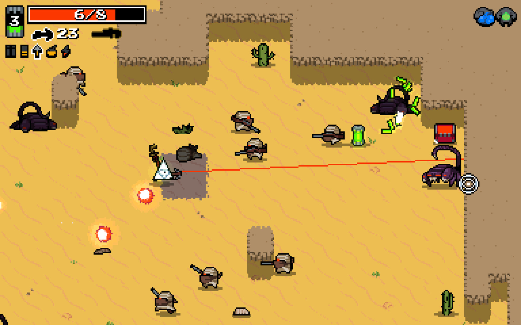 《废土之王/Nuclear Throne》PC中文版下载-含Build.21075708-蚂蚁汇资源分享项目网
