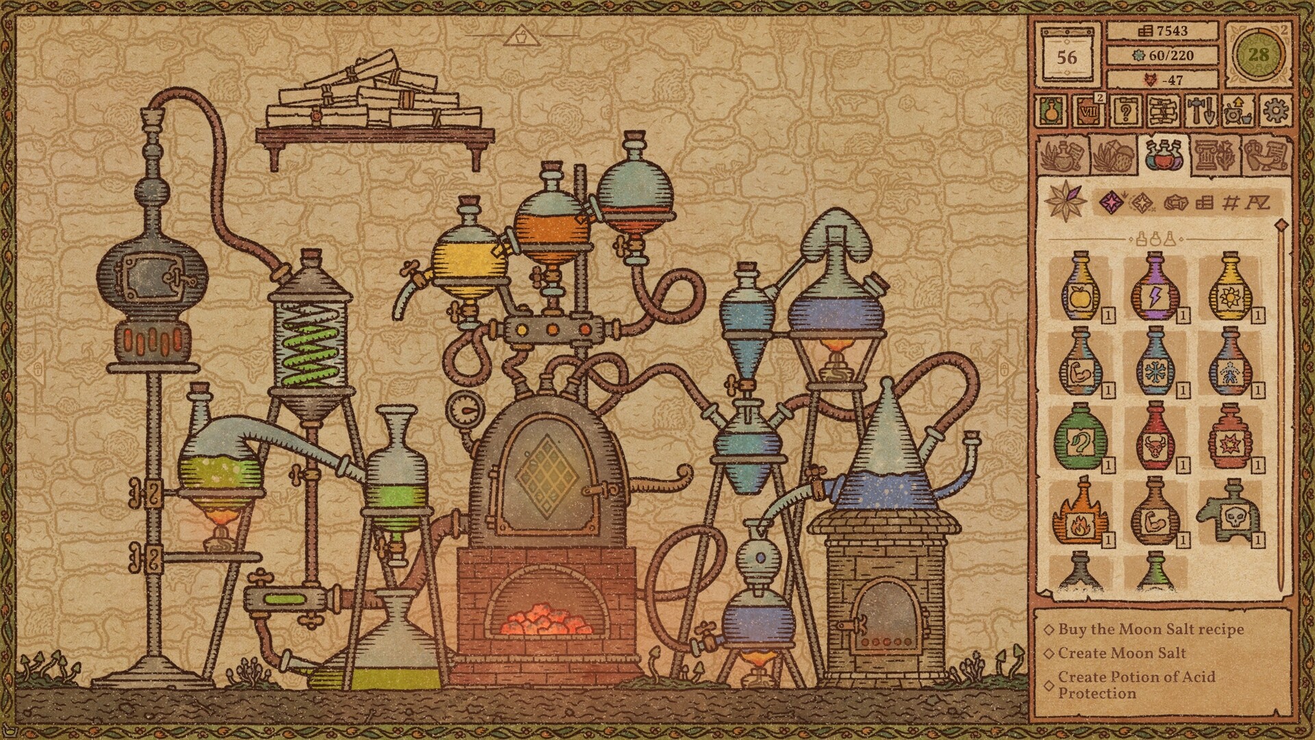 《药剂工艺 炼金术士模拟器 Potion Craft》Switch美版中文NSZ下载 – 含1.1.0.5补丁-蚂蚁汇资源分享项目网