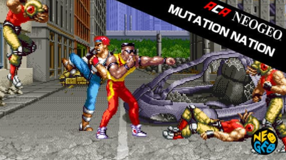 《街机：异变之路 ACA NEOGEO MUTATION NATION》Switch英日文版NSP下载-蚂蚁汇资源分享项目网