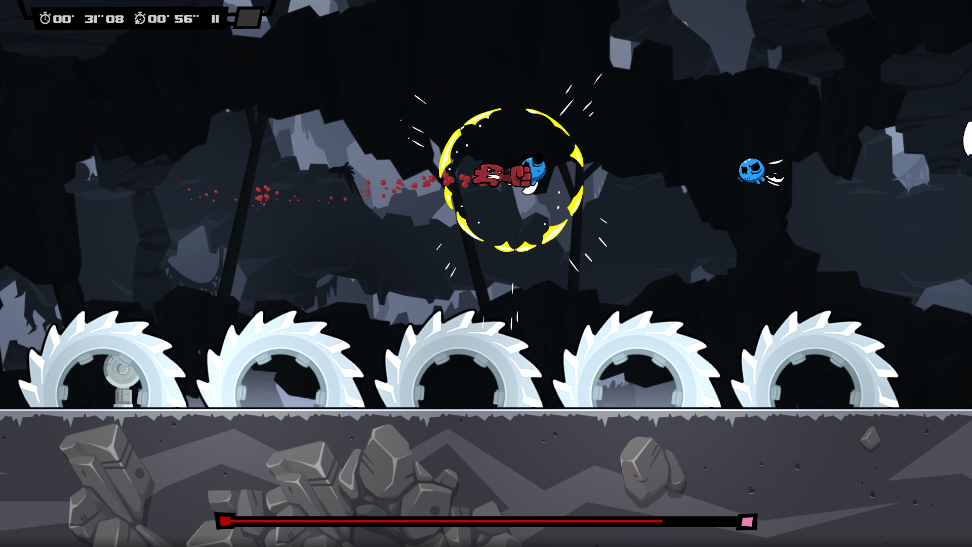 《超级食肉男孩：永无止境 Super Meat Boy Forever》Switch中文版NSZ下载 +v262144补丁-蚂蚁汇资源分享项目网