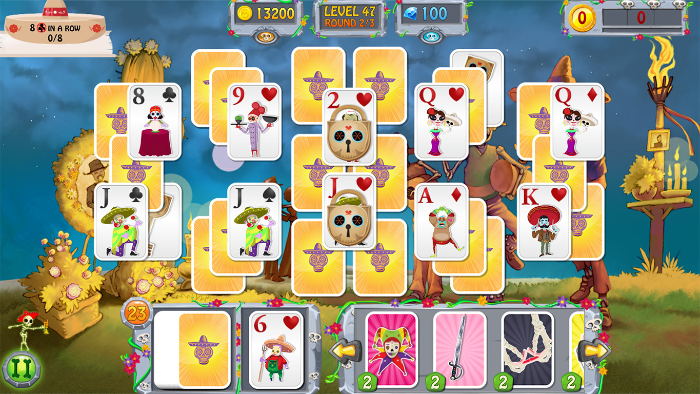 《亡灵节：纸牌合集 Day of the Dead – Solitaire Collection》Switch英文版NSP下载-蚂蚁汇资源分享项目网