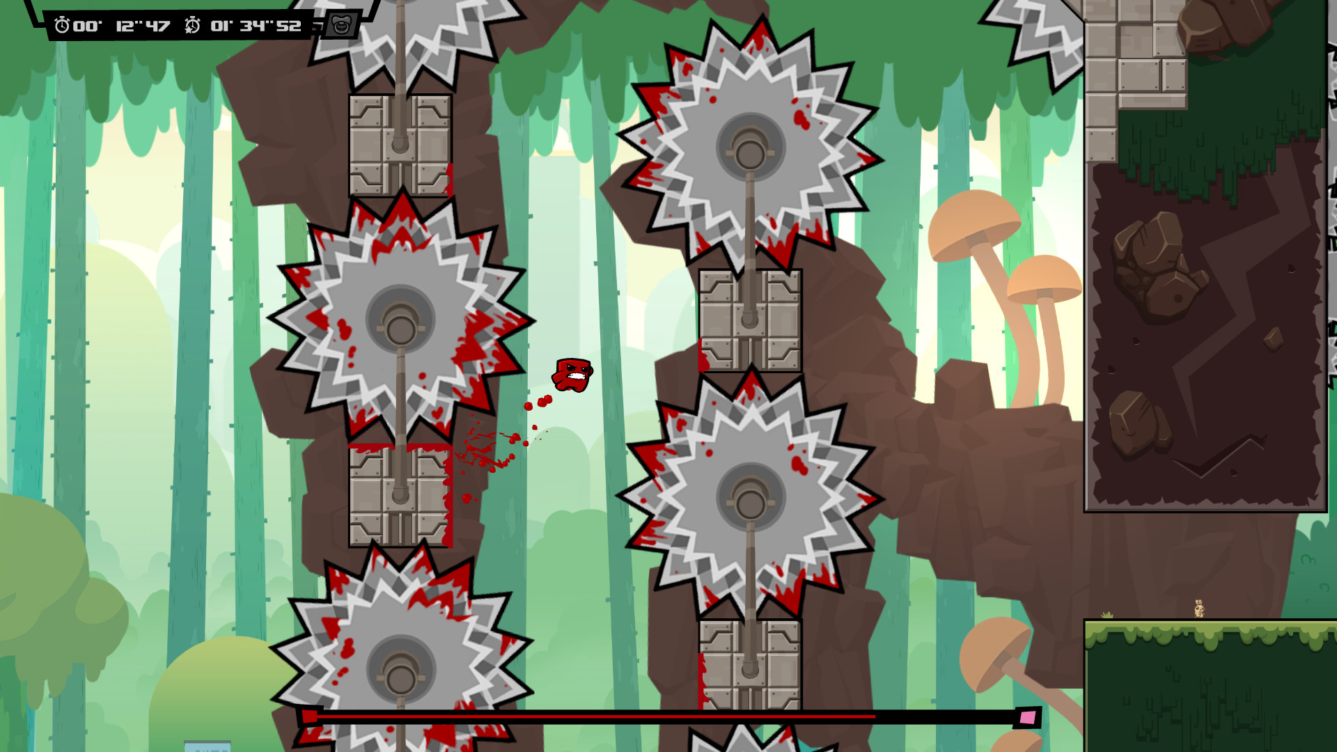 【5.05】《永远的超级食肉男孩 Super Meat Boy forever》PS4美版中文下载- 含1.10补丁-蚂蚁汇资源分享项目网