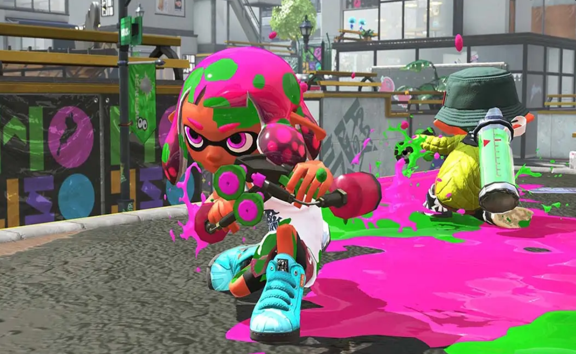 《喷射战士2 Splatoon 2》Switch英版英文NSP下载 – 含5.5.4补丁-蚂蚁汇资源分享项目网