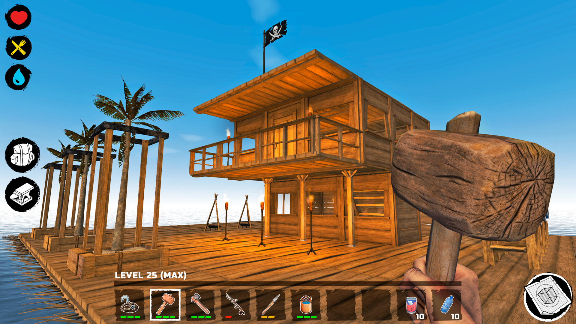 《木筏生存 Survive on raft》Switch英文版NSP下载-蚂蚁汇资源分享项目网