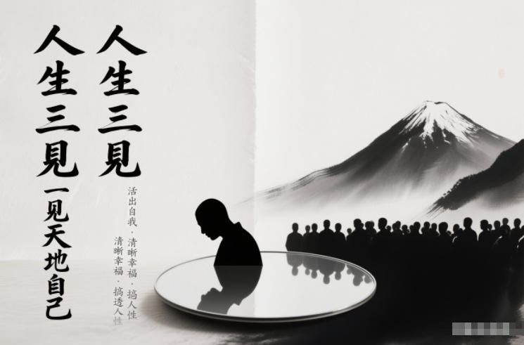 人生三见一见天地见众生见自己，活出自我拥有清晰幸福人生，搞透人性-蚂蚁汇资源分享项目网