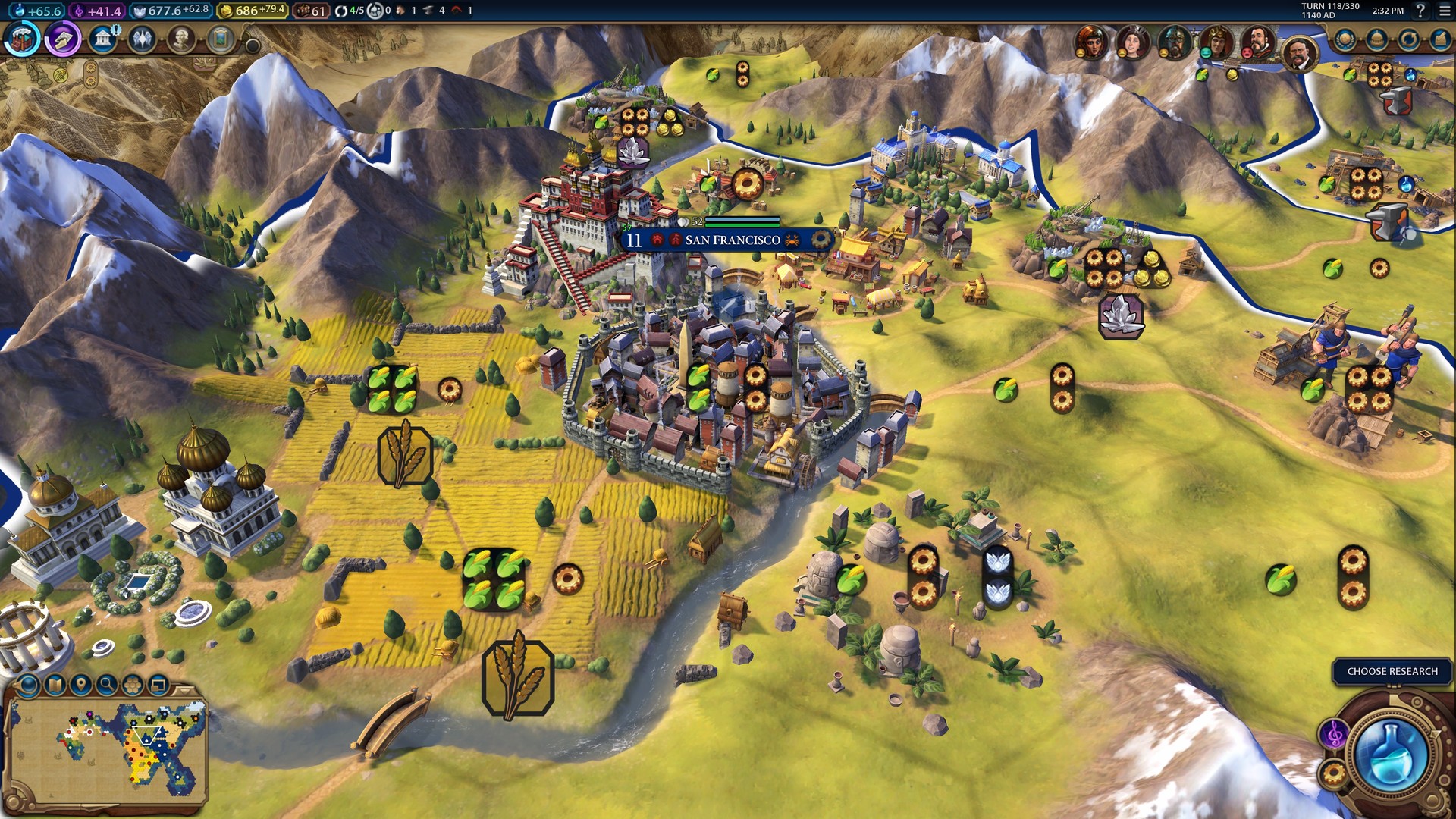 《文明6 Sid Meiers Civilization VI》Switch美版中文版NSP下载 – 含1.2.19补丁-蚂蚁汇资源分享项目网