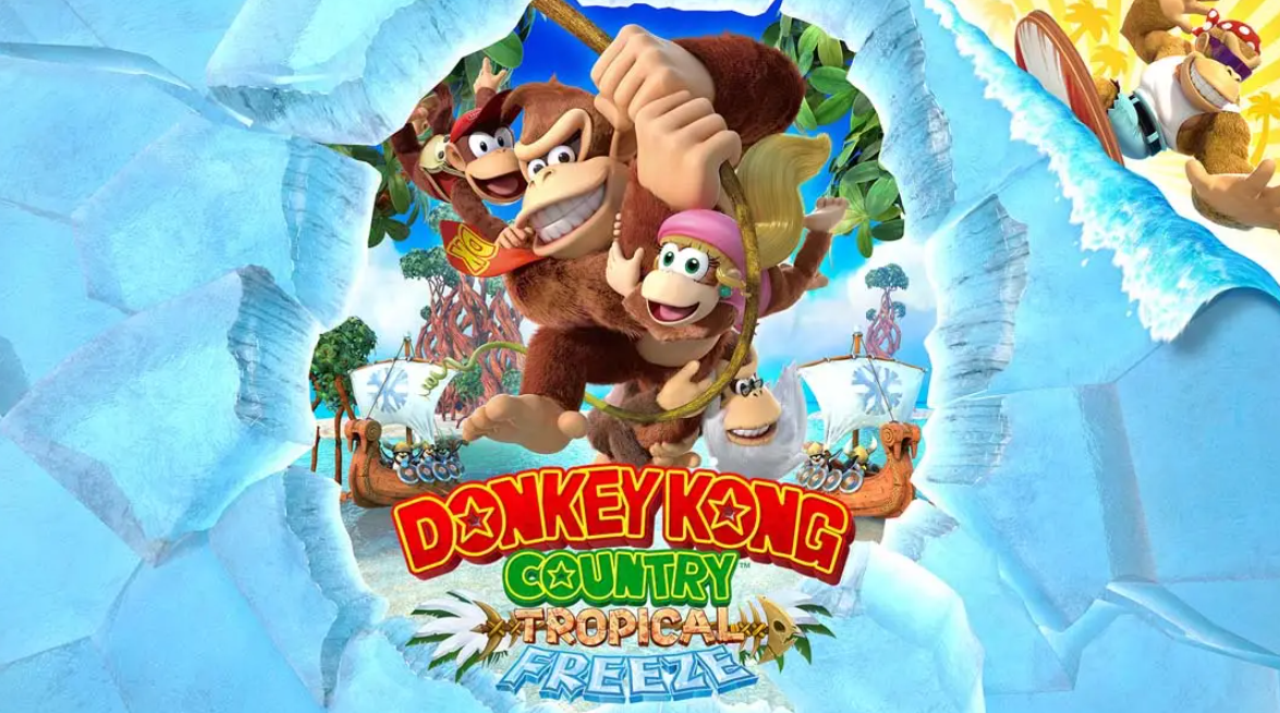 《大金刚：热带寒流 Donkey Kong Country: Tropical Freeze》Switch英文版NSP下载 – 含1.0.2补丁-蚂蚁汇资源分享项目网