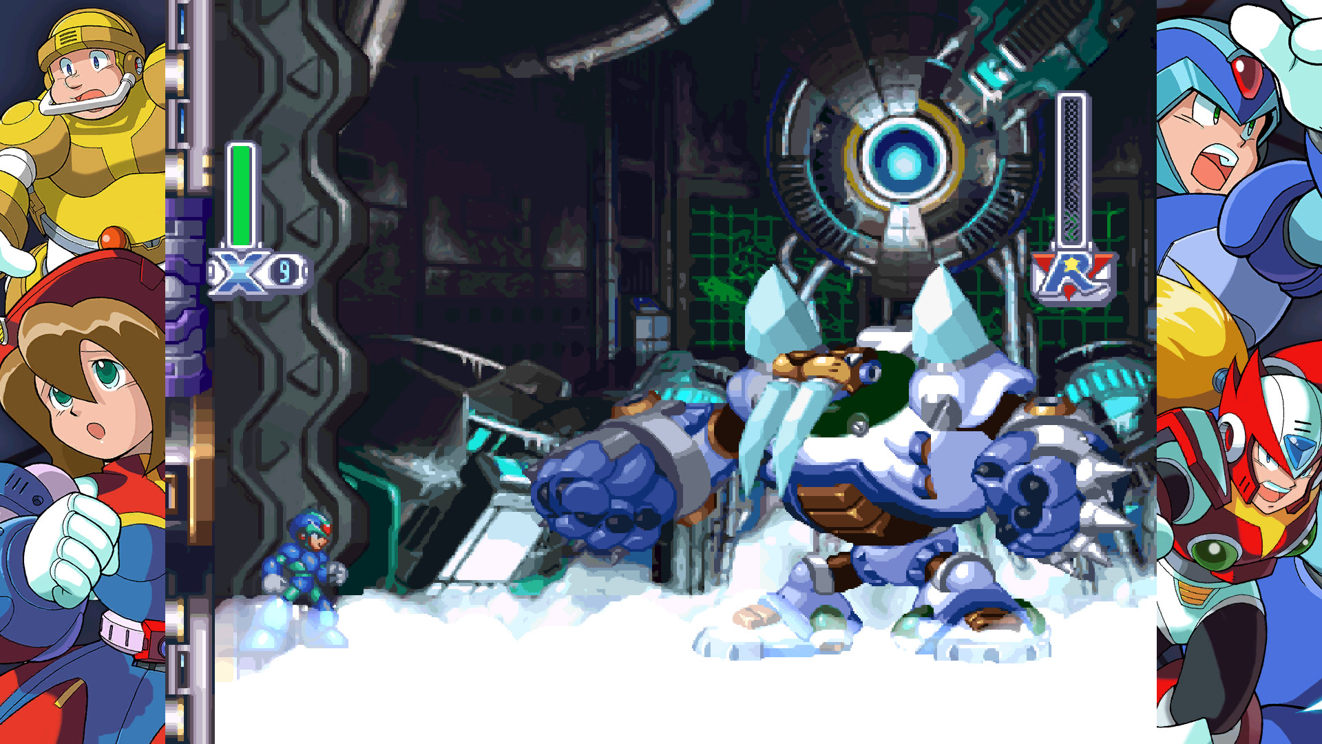 《洛克人X周年纪念合集 Mega Man X Legacy Collection》Switch美版中文XCI下载 – 含1.0.0补丁-蚂蚁汇资源分享项目网