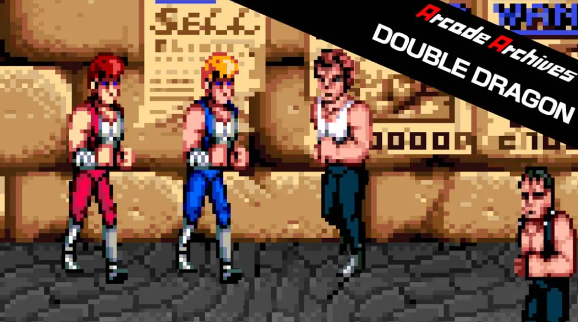 《街机档案：双截龙1 Arcade Archives DOUBLE DRAGON》Switch英文版NSP下载 – 含1.0..0补丁-蚂蚁汇资源分享项目网