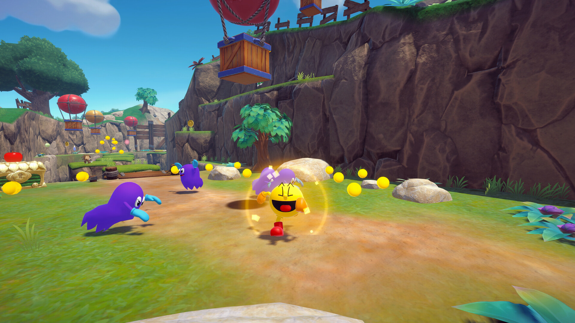 《吃豆人 吃遍世界2 重制版 PAC-MAN 2》Switch港版中文NSZ下载 – 含1.0.4补丁+2DLC-蚂蚁汇资源分享项目网