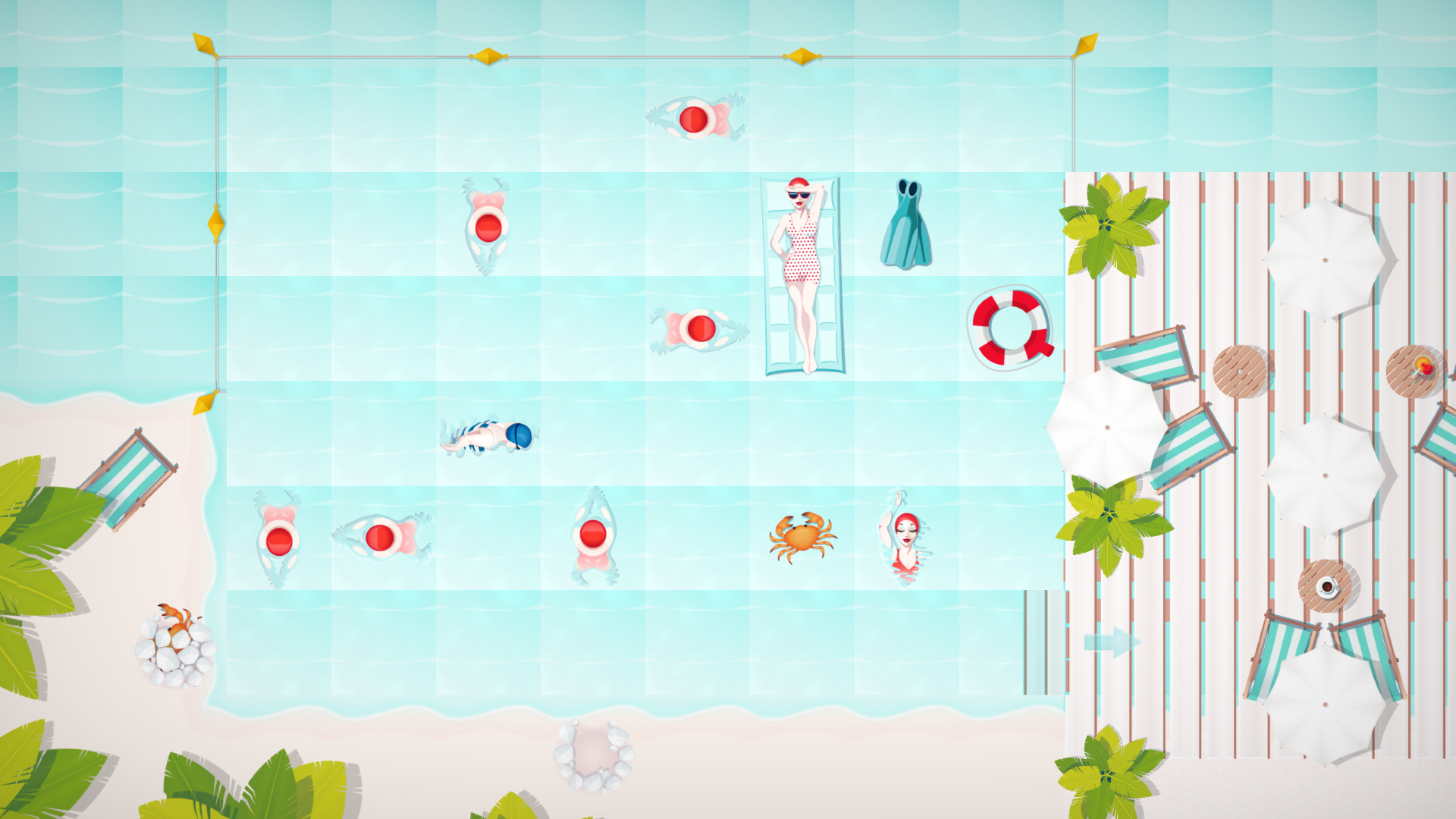 《泳池逃生 Swim Out》Switch中文版NSP下载 – 含1.4.1补丁-蚂蚁汇资源分享项目网