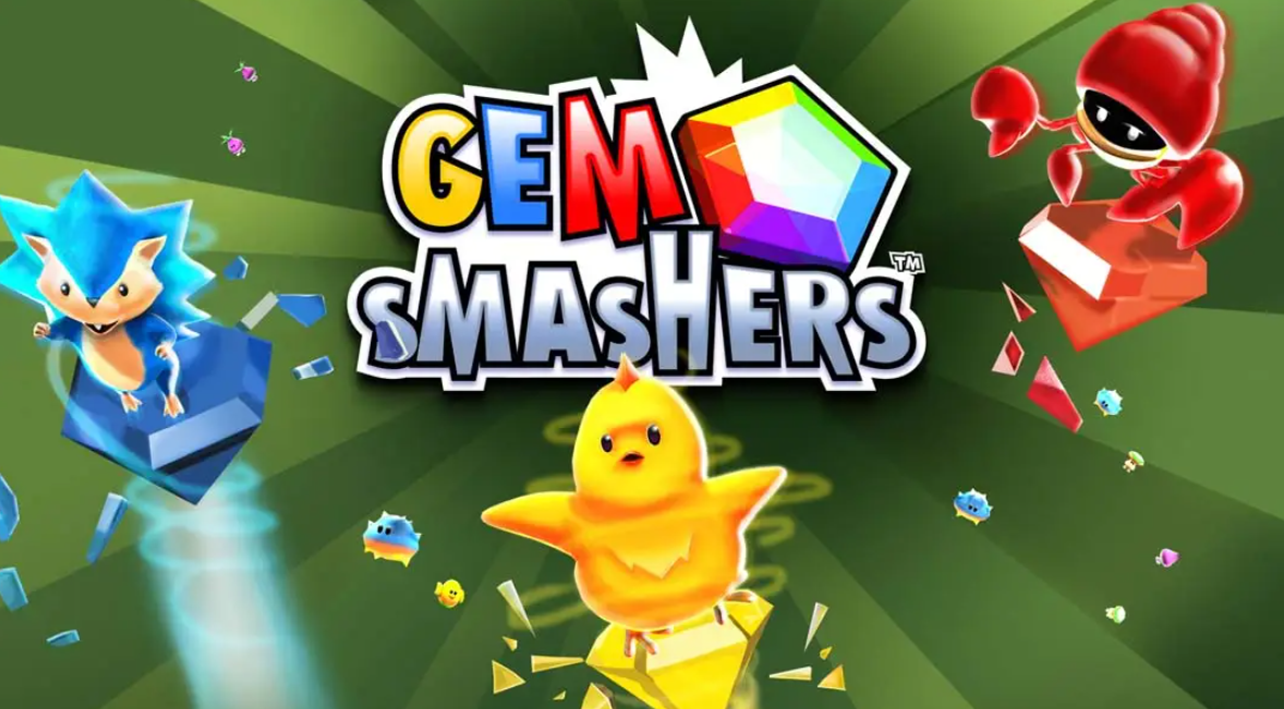 《宝石击破者 Gem Smashers》Switch英文版NSP下载 – 含1.0.0补丁-蚂蚁汇资源分享项目网