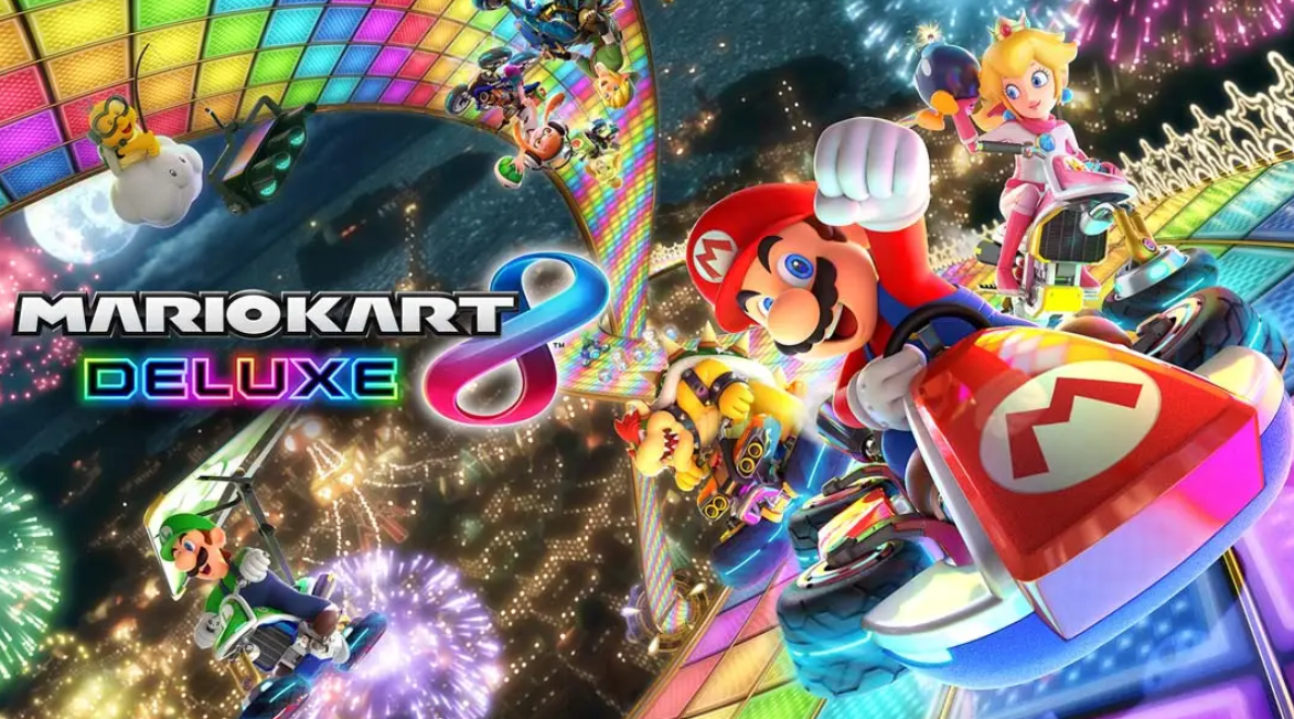 《马里奥赛车8豪华版 Mario Kart 8 Deluxe》Switch中文版NSP下载 – 含3.0.5补丁+1DLC-蚂蚁汇资源分享项目网