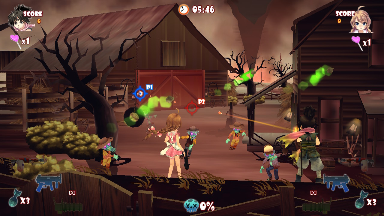 《僵尸梦游仙境DX .Zombie Panic in Wonderland DX》Switch美版英文NSP下载 – 含1.0.2补丁-蚂蚁汇资源分享项目网