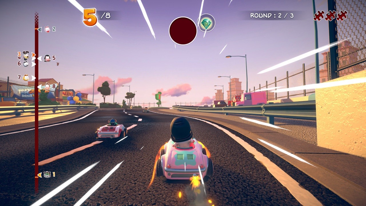 《加菲猫卡丁车 Garfield Kart Furious Racing》Switch英文版NSP下载 – 含1.0.3补丁-蚂蚁汇资源分享项目网