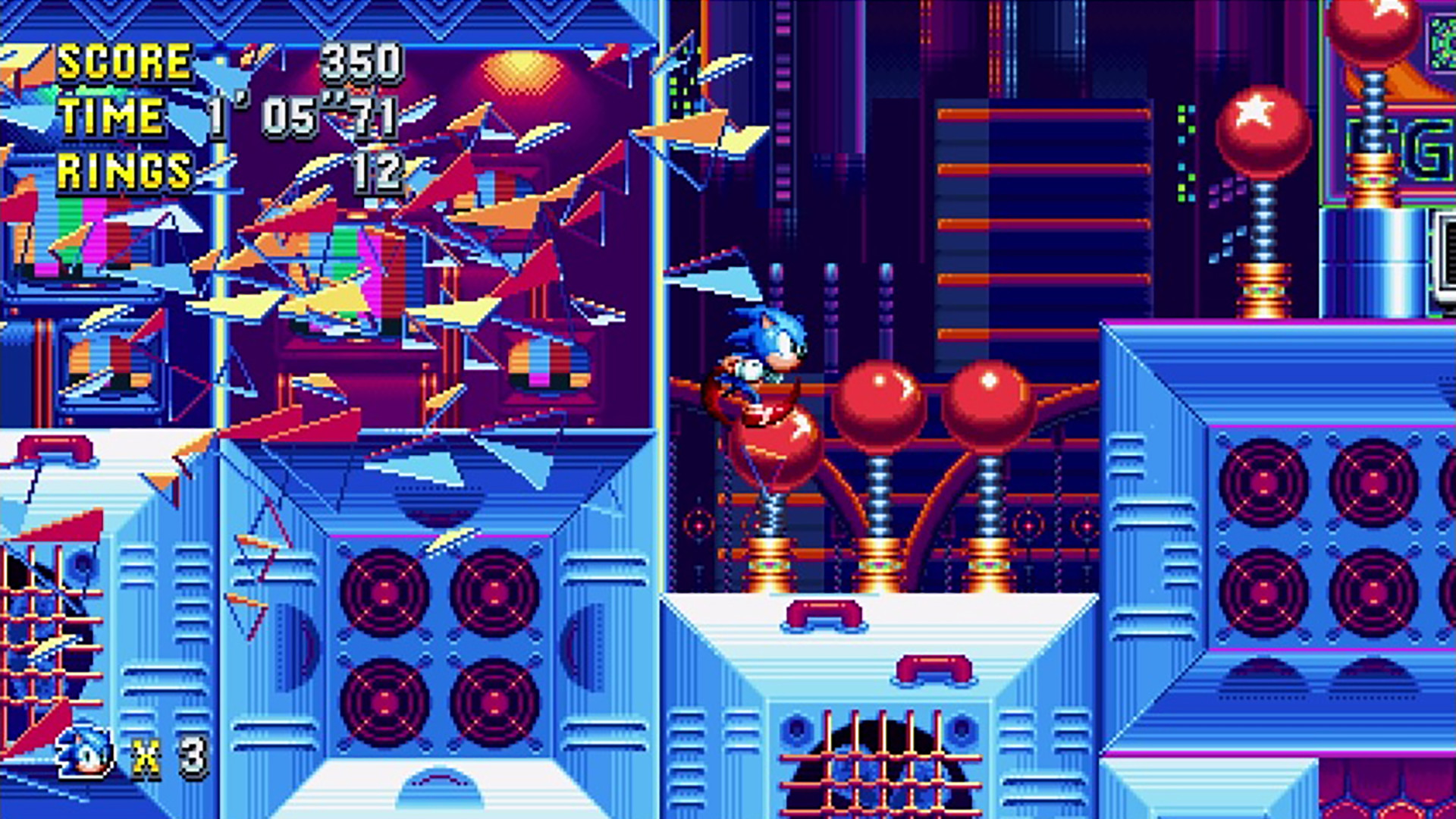 《索尼克狂欢 Sonic Mania》Switch中文版NSP下载 – 含1.0.4补丁-蚂蚁汇资源分享项目网
