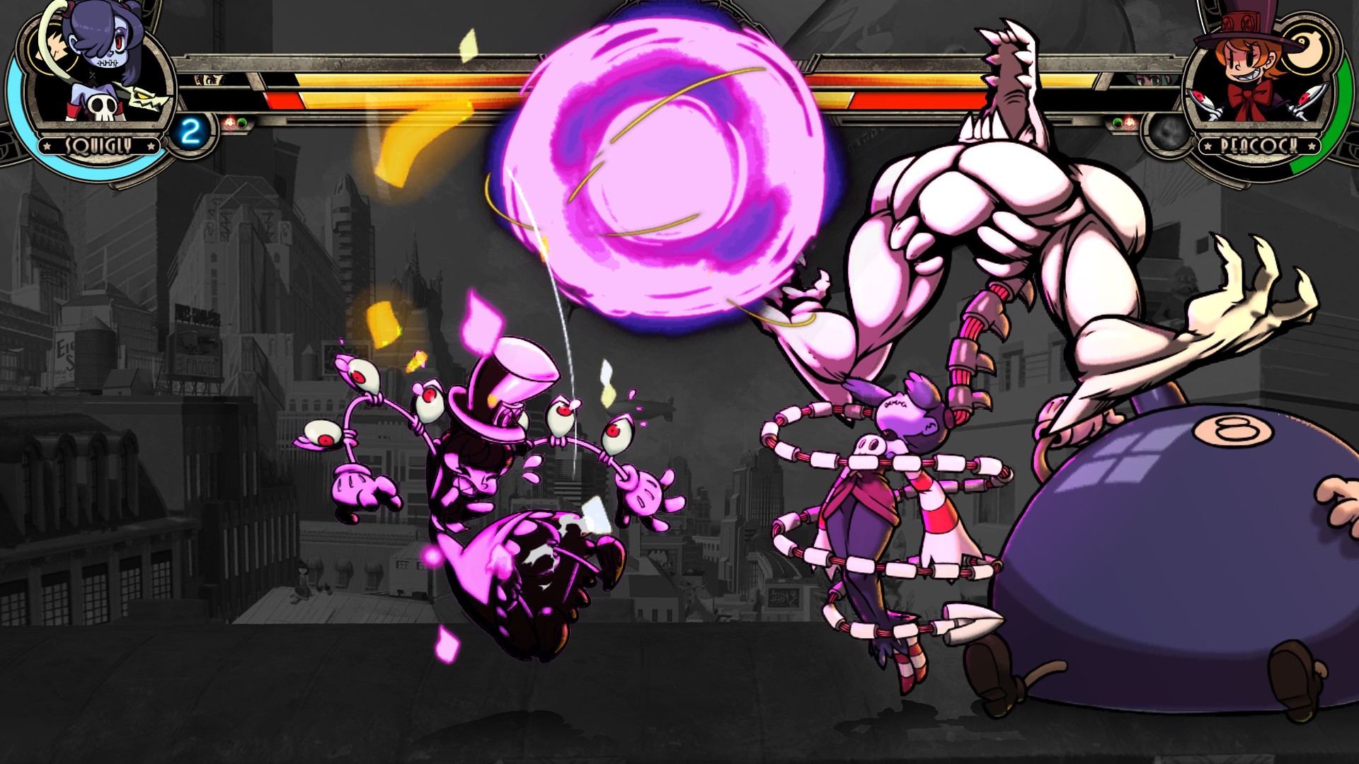 《骷髅女孩：二度返场 Skullgirls: 2nd Encore》Switch美版英文NSP下载 – 含1.0.11补丁+5DLC-蚂蚁汇资源分享项目网