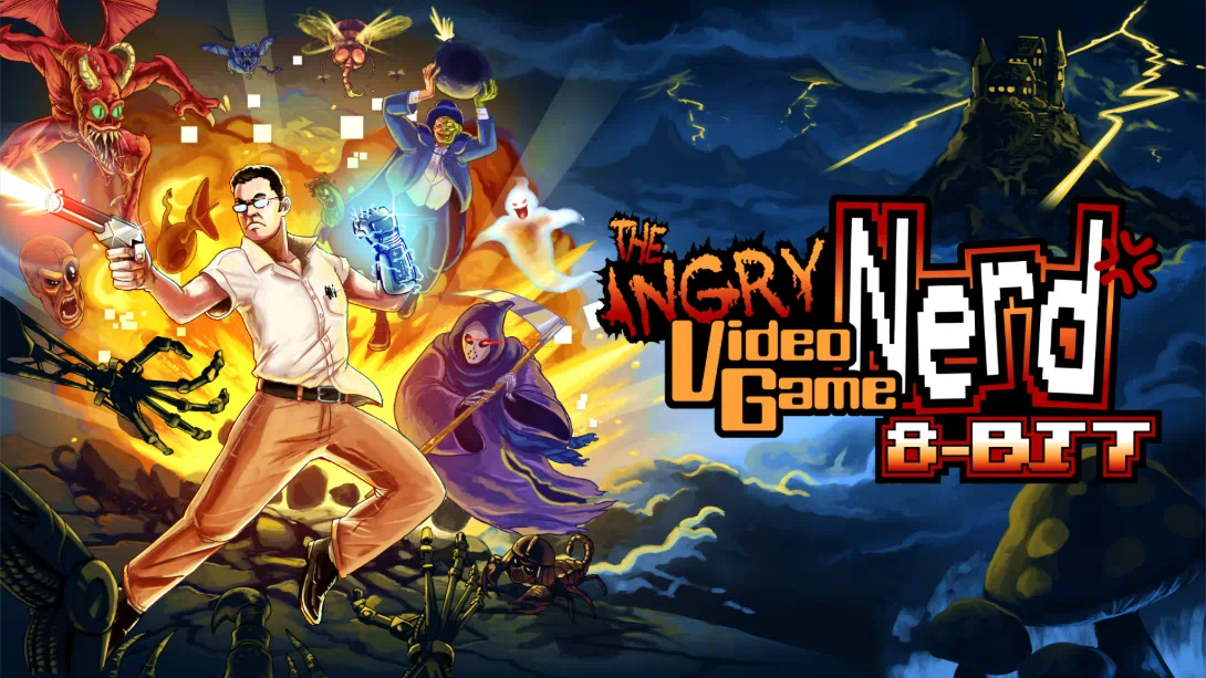 【美版】喷神大冒险 8位版 .Angry Video Game Nerd 8-bit 中文-蚂蚁汇资源分享项目网
