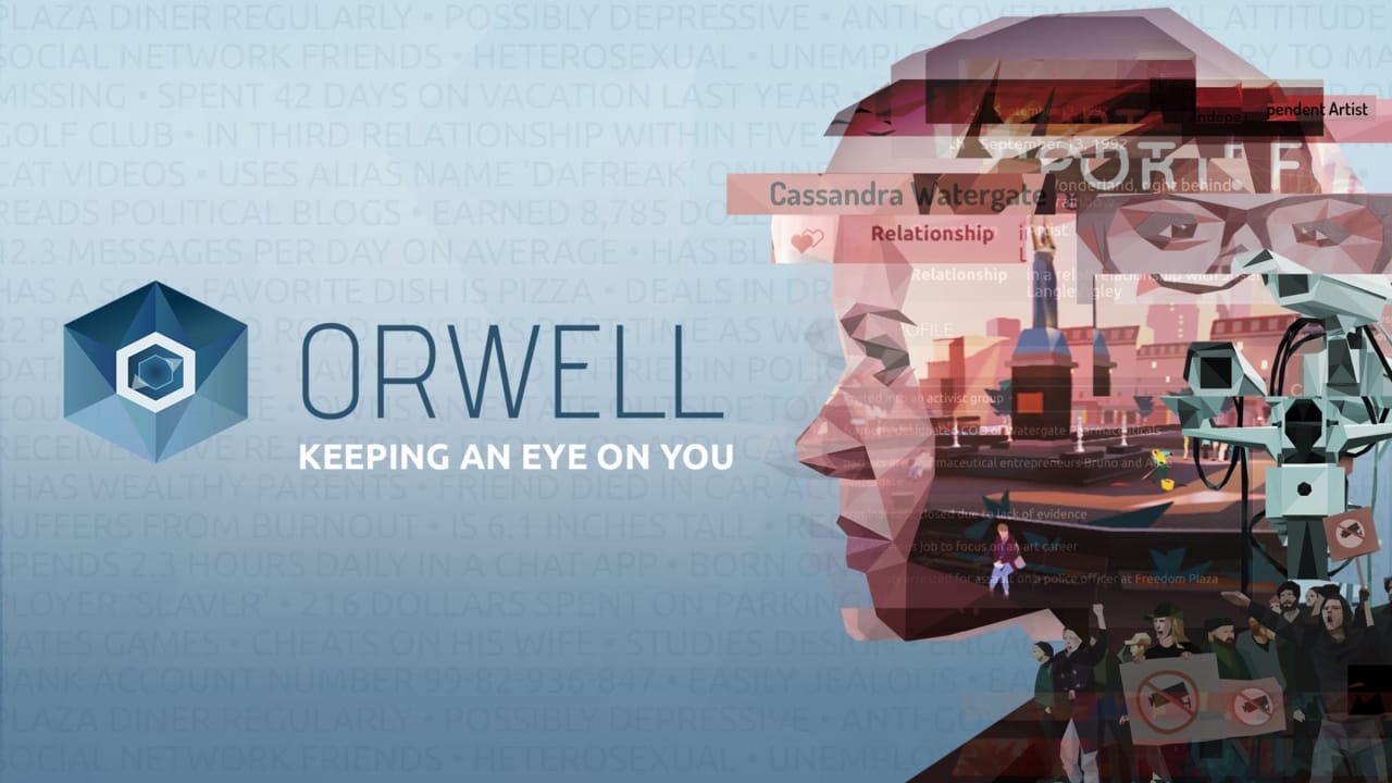 奥威尔 无所遁形丨Orwell: Keeping an Eye On You-蚂蚁汇资源分享项目网