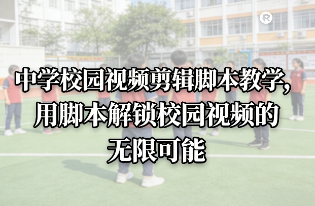 中学校园视频剪辑脚本教学，用脚本解锁校园视频的无限可能-蚂蚁汇资源分享项目网