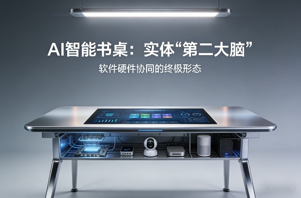 AI智能书桌搭建，构建你的实体“第二大脑”，软件硬件协同的终极形态-蚂蚁汇资源分享项目网