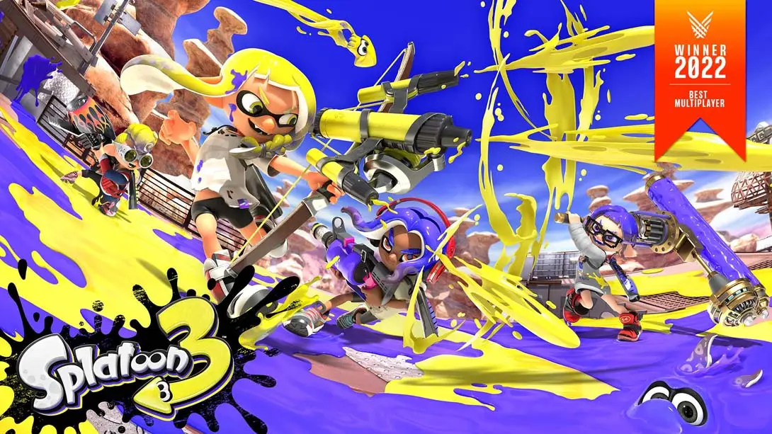 【美版】喷射战士3 斯普拉遁3 Splatoon 3 中文-蚂蚁汇资源分享项目网