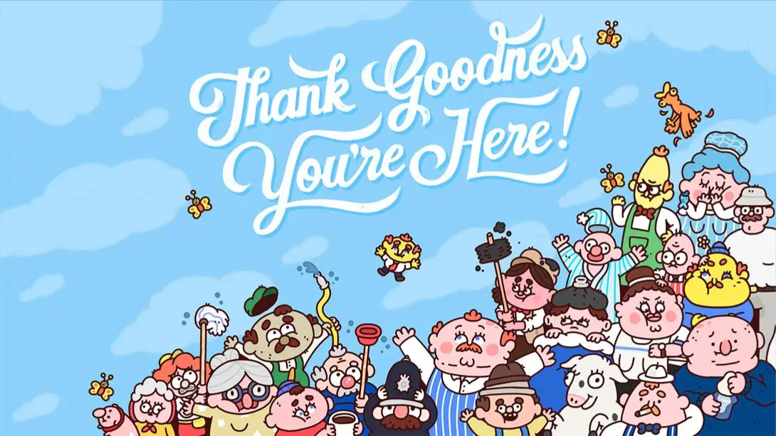 【美版】谢天谢地你来了！ .Thank Goodness You’re Here! 中文-蚂蚁汇资源分享项目网