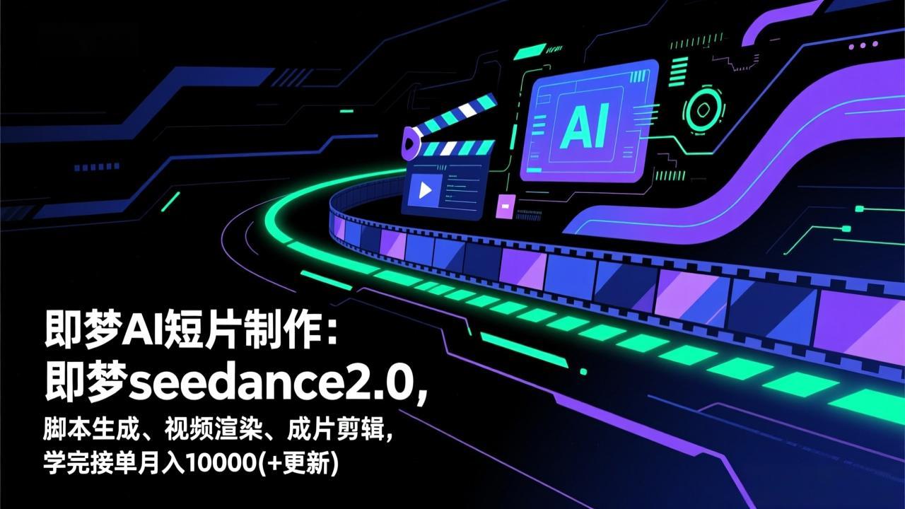 即梦AI短片制作(更新-蚂蚁汇资源分享项目网