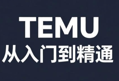 跨境麦冬·TEMU从入门到精通-蚂蚁汇资源分享项目网