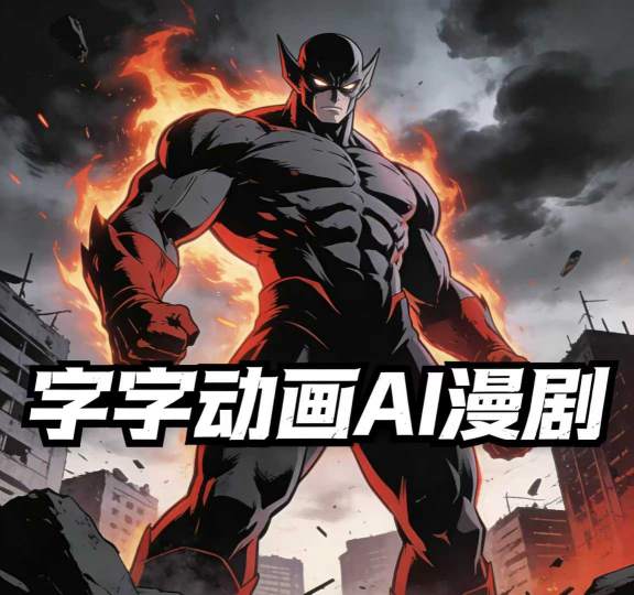 字字动画AI漫剧2026年第1期系统课程，小白看完就能学会实操的漫剧课，单人月收1-3W-蚂蚁汇资源分享项目网