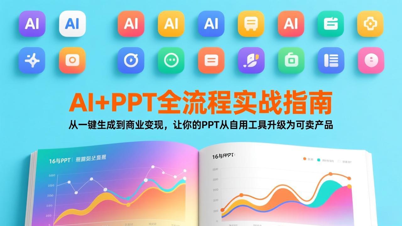 AI+PPT全流程实战指南：从一键生成到商业变现，让你的PPT从自用工具升级为可卖产品-蚂蚁汇资源分享项目网